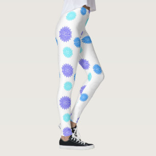 Leggings Yoga de flores coloridas