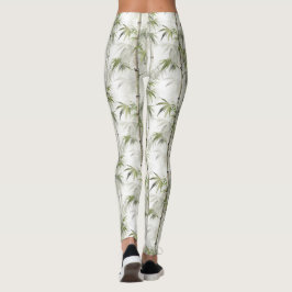 Leggings Yoga de mindfulness de bambú verde