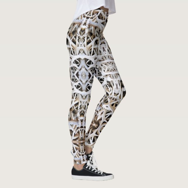 Leggings Yoga Pants Elk Antlers (Derecha)