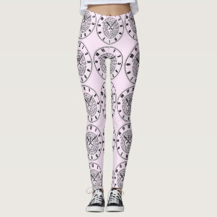 Leggings Yoga Pants Graciosa Bebé Rosa Chica Reloj Biológic