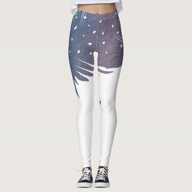 Leggings Yoga Pilotes del *~* envuelto con una pluma (Anverso)