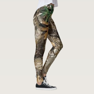 Leggings yoga real fresca del camoflage del camo