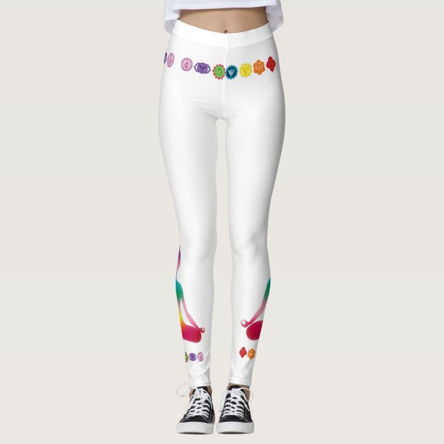 Leggings Yoga Seven Chakras (Anverso)