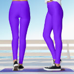 Leggings Yoga violeta púrpura<br><div class="desc">Estas legiones violeta de yoga violeta pueden mezclarse y combinarse con la parte superior del tanque de mandala homónima de esta colección.</div>