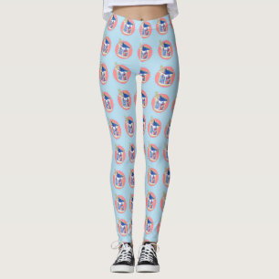 Leggings Yogurt Stawberry