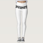 Leggings YourWebSite.com<br><div class="desc">"YourWebSite.com" Reemplace la dirección .com por la dirección Web. Añade cualquier otro lema o texto.</div>