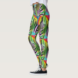 Leggings Zany Zebra