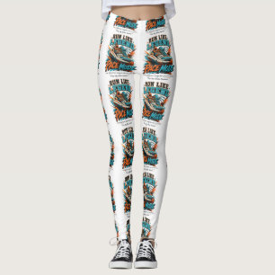Leggings Zapato Deportivo Retro Modo Ritmo Leyenda Carrera