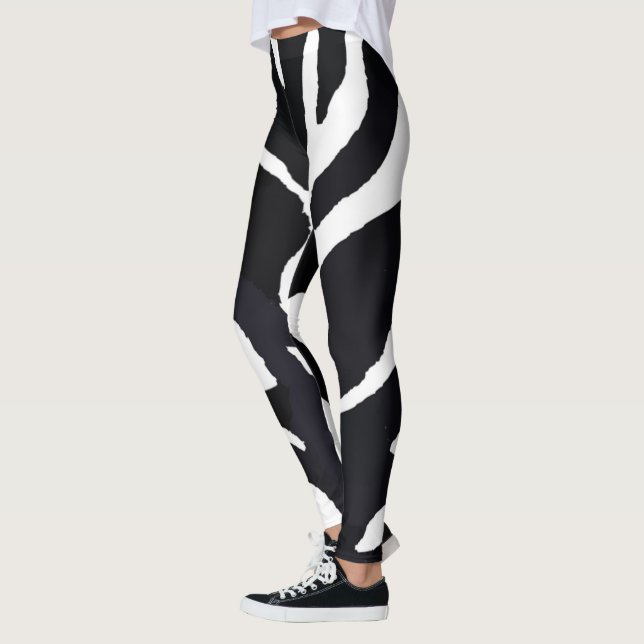 Leggings Zebra | Zazzle_Growshop. (Izquierda)