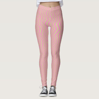 Leggings Zig Zag Amor Rosa