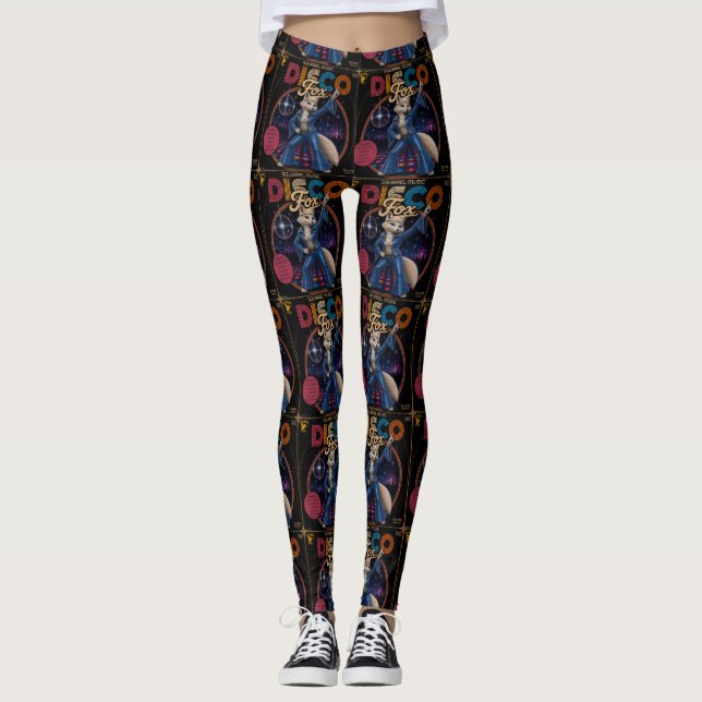 Leggings Zorra Disco (Anverso)
