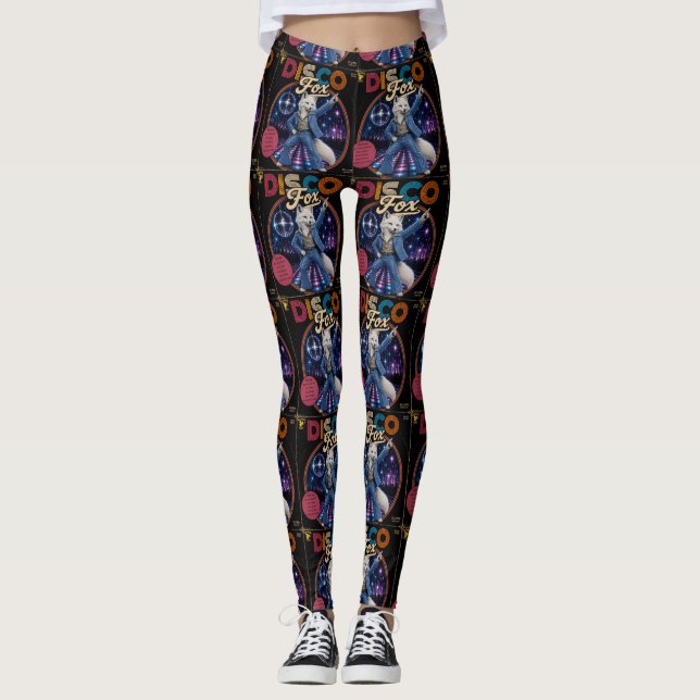 Leggings Zorro de Disco (Anverso)