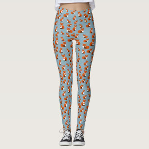 Leggings Zorros astutos