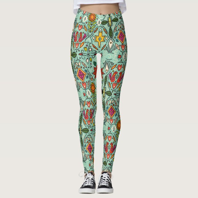 Leggings zoryana mint (Anverso)