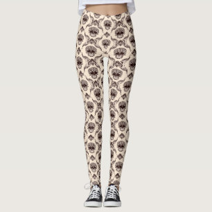 Leggingscream color leggings