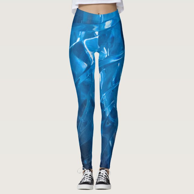 Leggins azul profundo (Anverso)