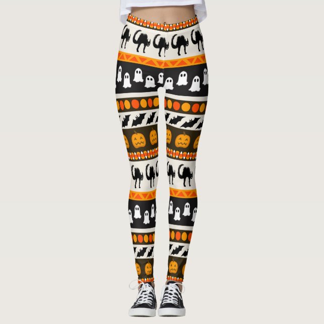 Leggins del partido Halloween (Anverso)