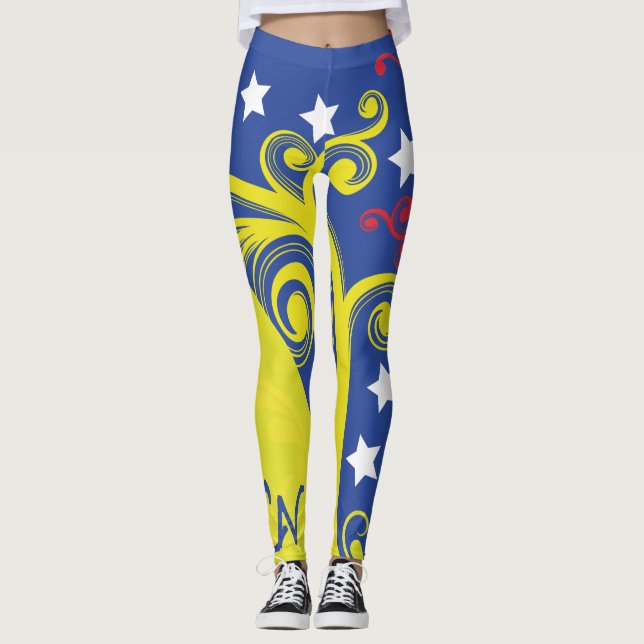 Leggins I Love Venezuela (Anverso)