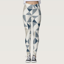 leggins mujer figuras geométricas triangulares