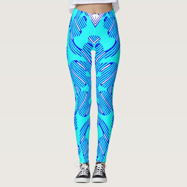 Leggins "Ratti_Creative_Arts" multicolor lindos y  (Anverso)