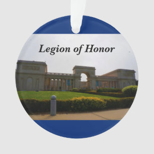 Legión de San Francisco de ornamento del azul del