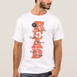 Leí a los autores camisetas personalizadas