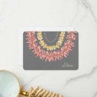 Lei Day - Dove, tarjeta Personalizado Aloha