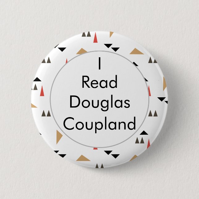 Leí el botón canadiense de los libros de Douglas (Anverso)