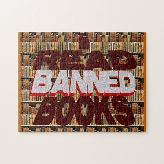 Leí rompecabezas de los libros prohibidos (Horizontal)