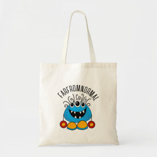LEJOS DE LA BOLSA DE TOTE MONSTRUO NORMAL DE DOS O