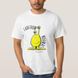 LEJOS DE LA CAMISETA MONSTRUO NORMAL DE DOS OJOS