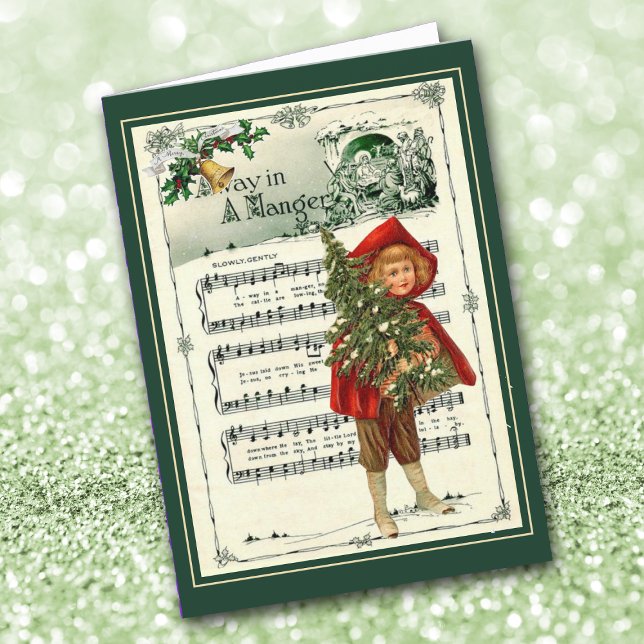 Lejos de la tarjeta de Navidades de arte musical (Subido por el creador)
