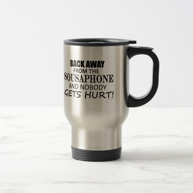 Lejos de la taza de viaje de Sousaphone (Derecha)
