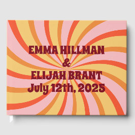 Lejos del libro de invitados Psychedelic Swirl Bod