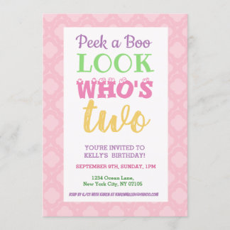 Lemas de invitación de segundo cumpleaños