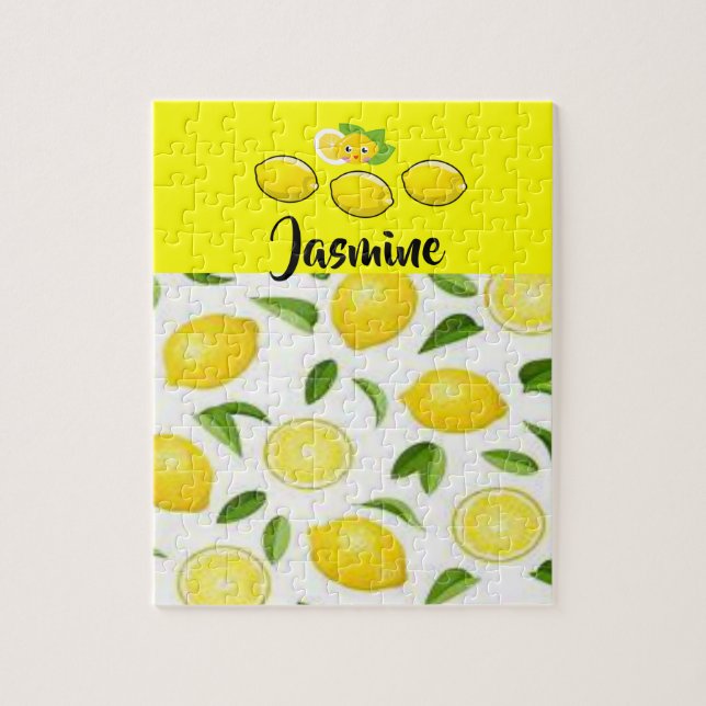 Lemon Jigsaw Puzzle (Vertical)