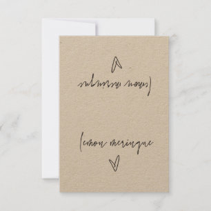 Lemon Meringue Food Label Card