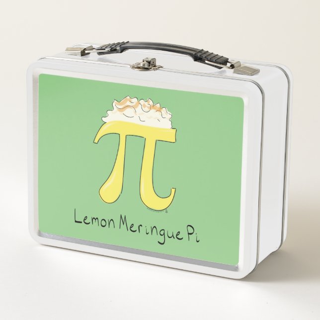 Lemon Meringue Pi Cute Math Pi Day Lunch Box (Anverso)
