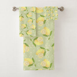 Lemon Motif Love Green