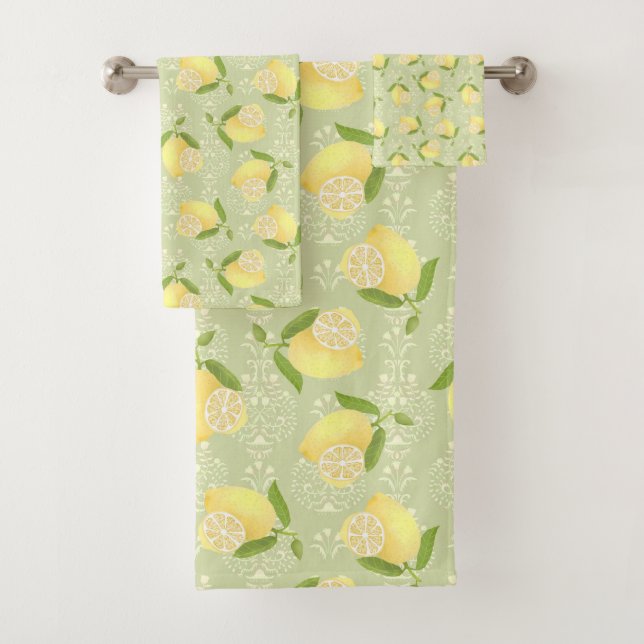 Lemon Motif Love Green (In situ)