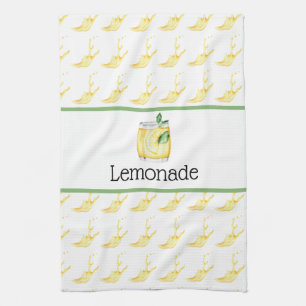 Lemonade In A Glass Kitchen Toalla