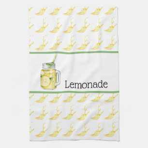 Lemonade In A Glass Kitchen Toalla