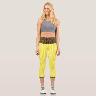 "LEMONADE WILDCAT" - PANTALONES CAPRI DE CIERRE AL