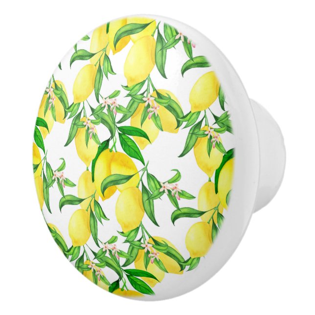 Lemones al estilo de una granja en un pomo de cerá (Derecha)