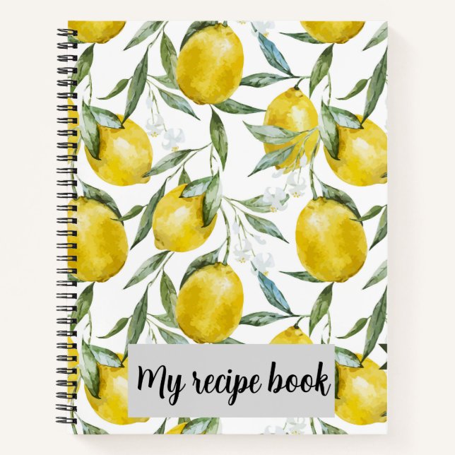 Lemones de libros de recetas (Anverso)