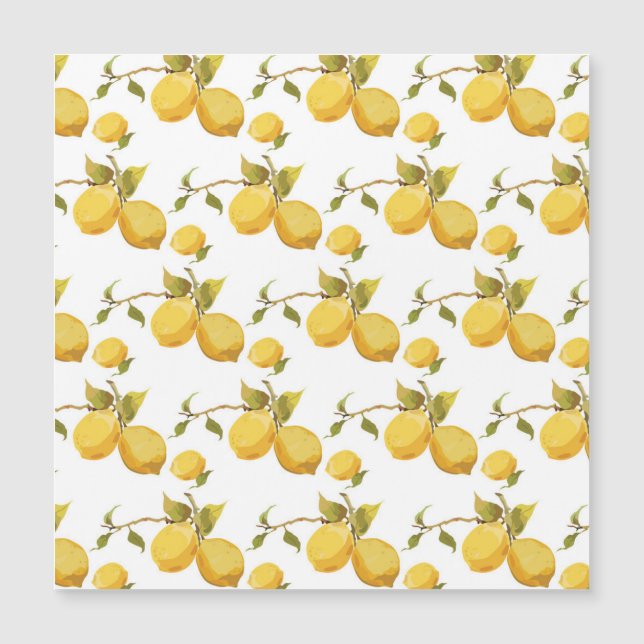 Lemones frescos de época: diseño simplista (Anverso)