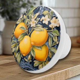 Lemones ornados - Pomo de cerámica de la marina