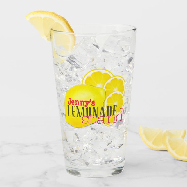 Lemones personalizados para lemonade Tumbler beber (Anverso (hielo))