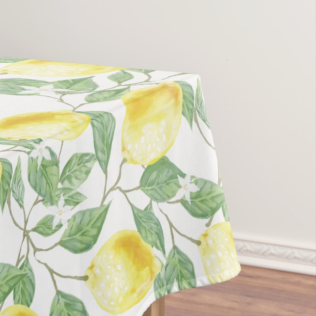 Lemones y hojas Diseño de manteles (In Situ)