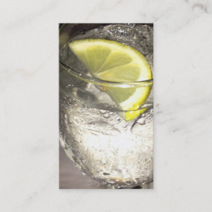 Lemonwater - tarjeta de visita del servicio de